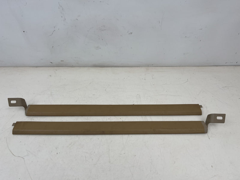 1992-1997 Volvo 850 850R Rear B to C Pillar Overhead Trim Pair Tan OEM #6792EM