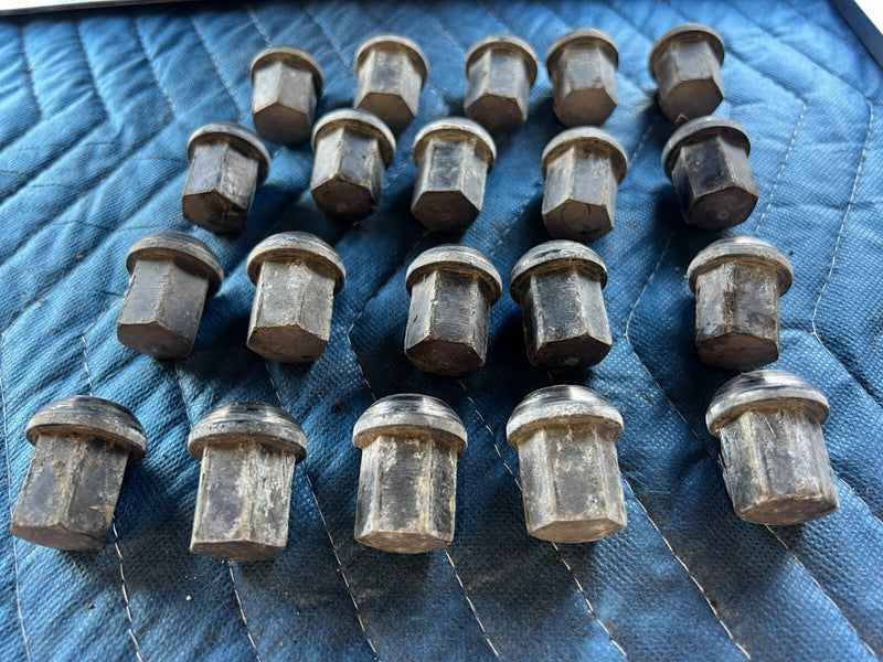 1983-1985 Porsche 944 Wheel Lug Nut Bolt Complete Set of 20 OEM #2455EM