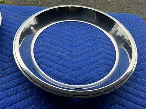 1969 Chevy Camaro Z28 NOS Chrome Trim Ring Set Of 4 9796696 OEM GM #3571E