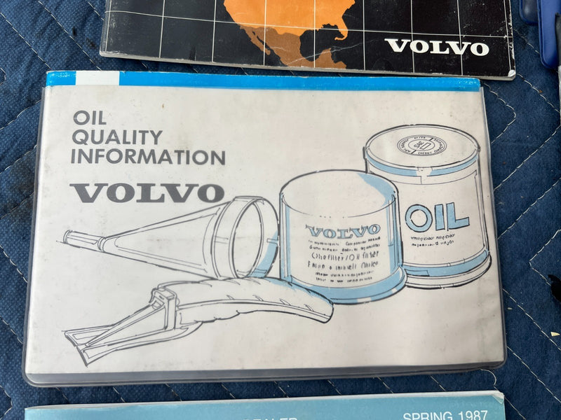 1988  Volvo 240 244 245 Owner's User Manual Pamphlet Booklet OEM #4039EM