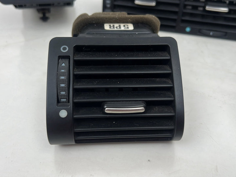 2001-2003 Audi S8 D2 A8 HVAC AC Heat Dash Vent Duct Set OEM #6102EM