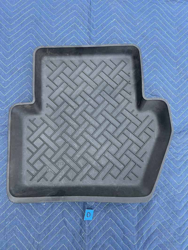 Volvo 240 242 244 245 Left Rear Rensi Floor Mat All Weather Black OEM #3915E