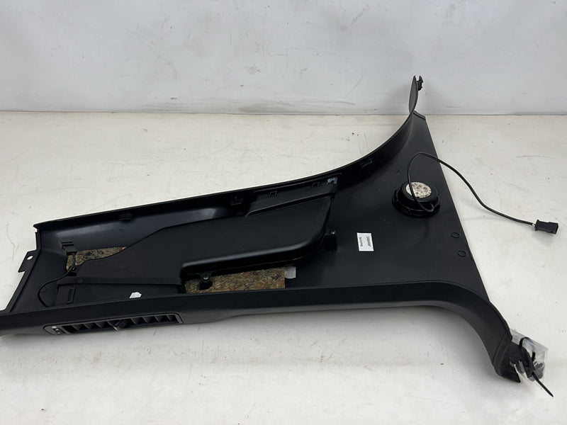 1996-2003 Audi S8 D2 A8 Right & Left B Pillar Trim Pair Black OEM #6374EM