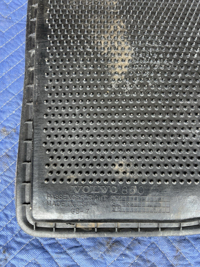 1993-1997 Volvo 850 850R Charcoal Molded Carpet Floor Mat Set OEM #4427E