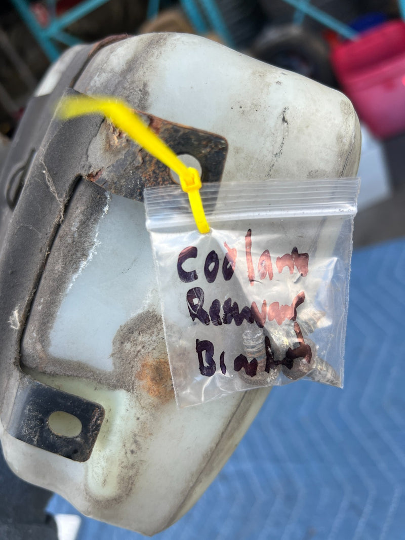 1986-1993 Volvo 240 244 Sedan Coolant Overflow Reservoir Tank Jug OEM #4227EM
