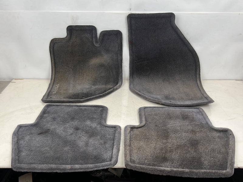 1998-2000 Volvo V70 S70 Front Rear LH RH Floor Mat Carpet Set Gray OEM #6342EM