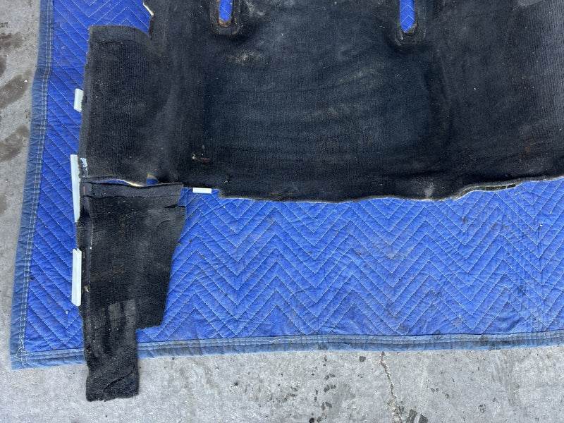 1998-2003 Jaguar XJR XJ8 X308 Sedan Molded Carpet Set Black Front & Rear #4673E