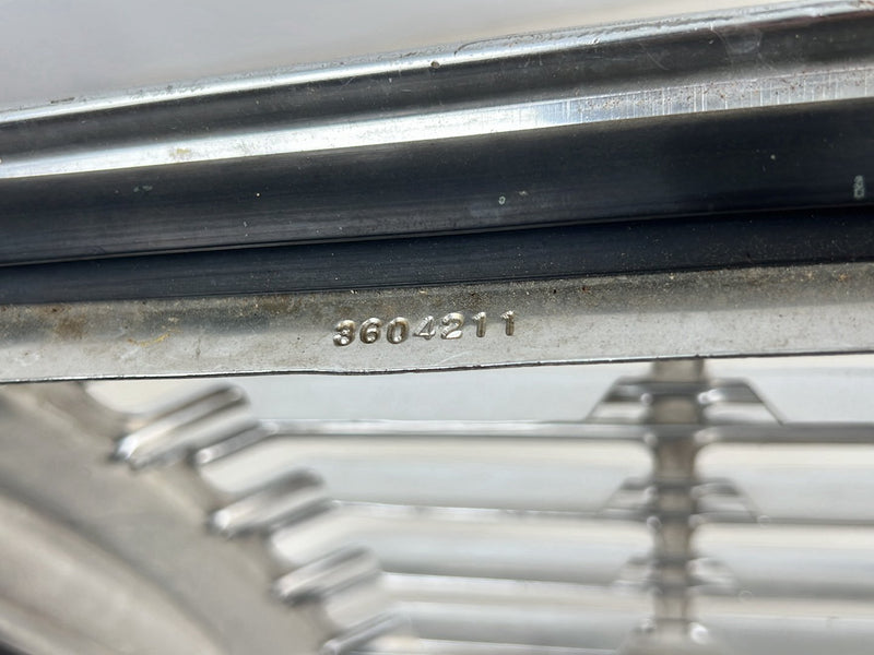 1977-1978 Dodge Truck Tin Front Grille D150 Pickup Aluminum Trim OEM ##6061EM