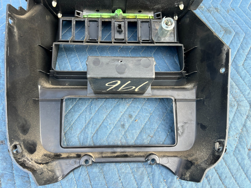 1986-1993 Volvo 240 244 245 Center Dash Trim Radio Surround Black OEM #4379EM