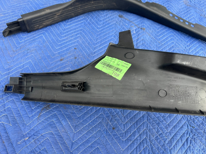 2005-2011 Audi A6 Right & Left Rear Door Sill Scuff Plate Cover Trim OEM #3417EM