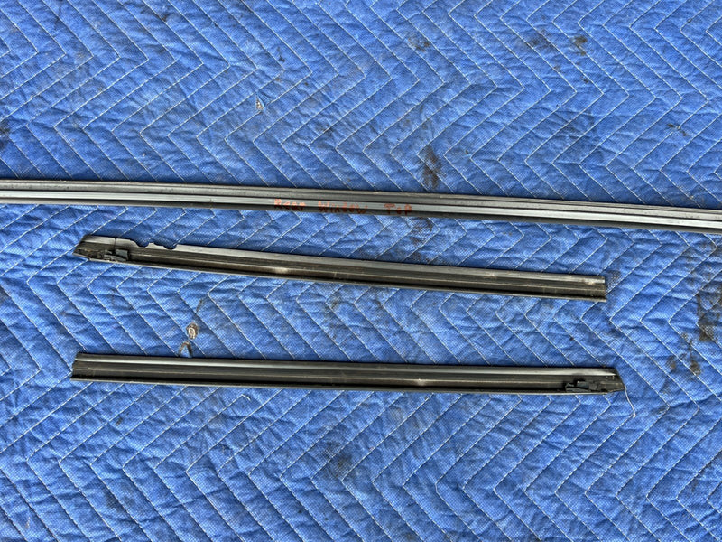 1989-1995 Volvo 740 940 Sedan Exterior Rear Window Molding Trim OEM #3816EM
