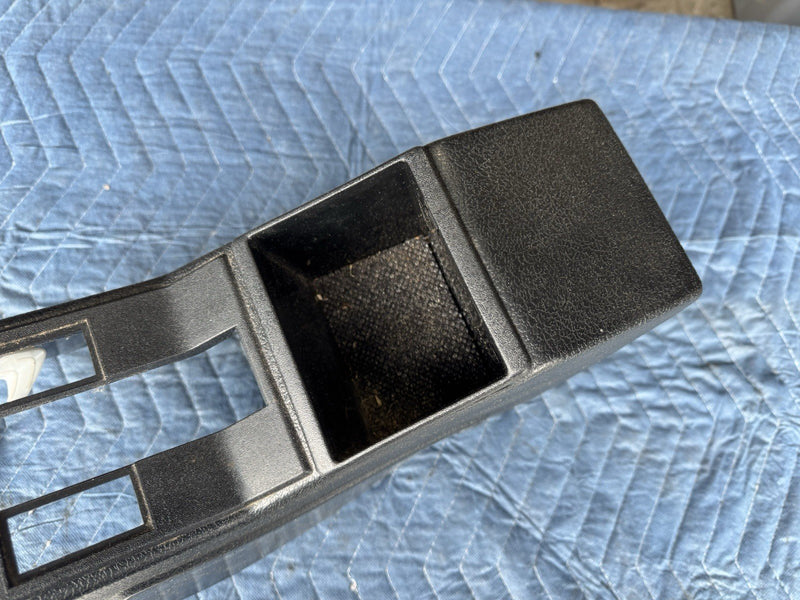 1986-1993 Volvo 240 244 245 Center Console Trim Black w/Heated Seats OEM #4810E