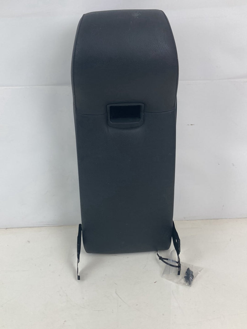 2003-2007 BMW 545i E60 Rear Seat Armrest Black Leather 7068797 OEM #4961M