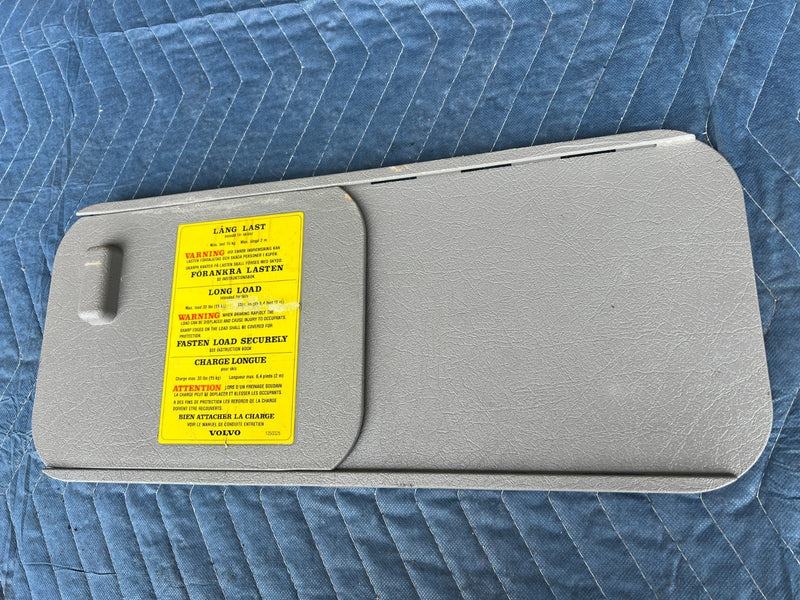 1989-1995 Volvo 740 940 Sedan Rear RH Pass Through Panel Trim 1350325 OE #3767EM