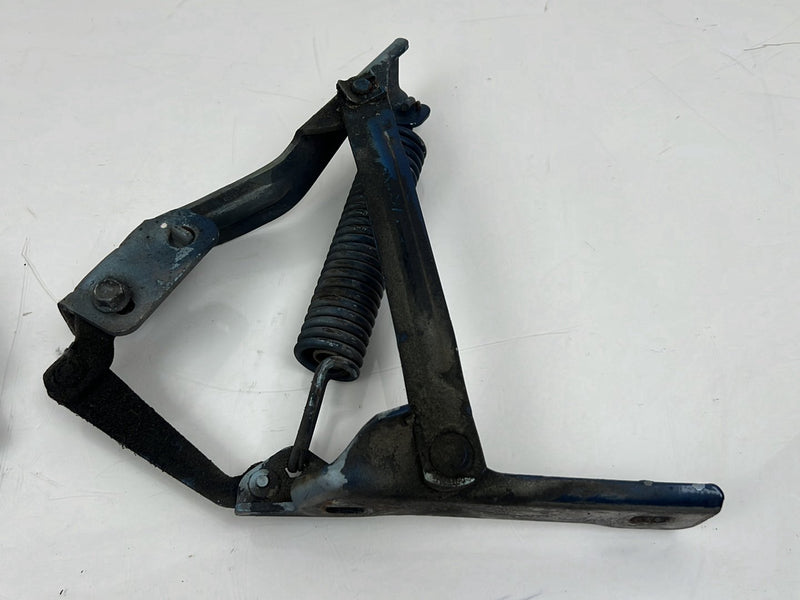 1975-1980 Volvo 244 240 Blue Hood Hinge Pair w/ Mounting Bolts OEM #5348EM