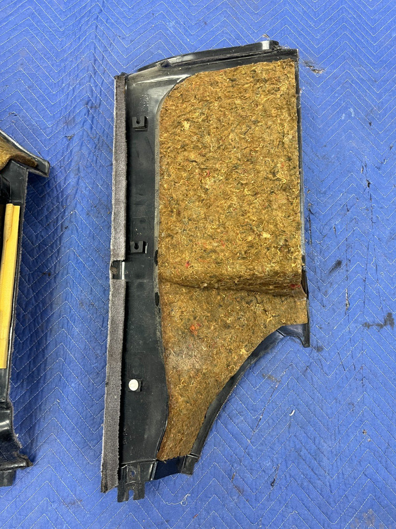 1992-1995 Volvo 940 740 Wagon Only Rear Carpet Side Panel Set Gray OEM #3198EM