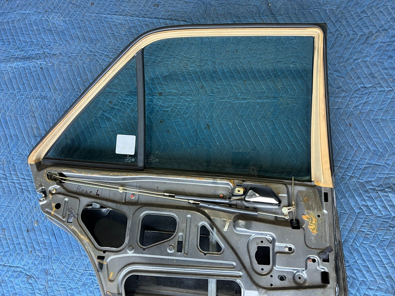 1986-1995 Mercedes 300D W124 Gray Rear Driver Left LH Door Assembly OEM #2588EM