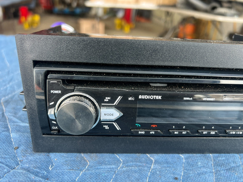 Audiotek AT990-BT Bluetooth Head Unit Radio & 1999 Chevy Bracket Mount #1743CN