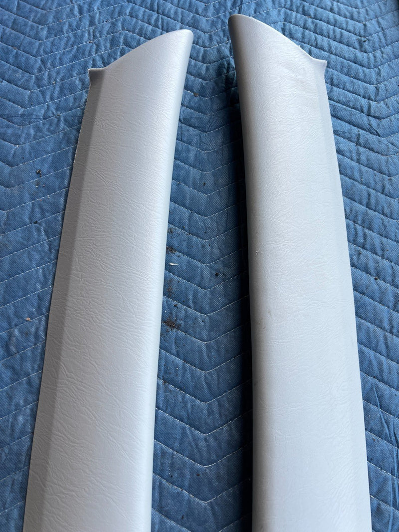 2003-2008 Toyota Corolla Right & Left A Pillar Trim Pair Gray OEM #3351EM
