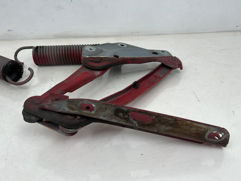1993-1997 Volvo 850 Left & Right Engine Bonnet Hood Hinge Pair Red OEM