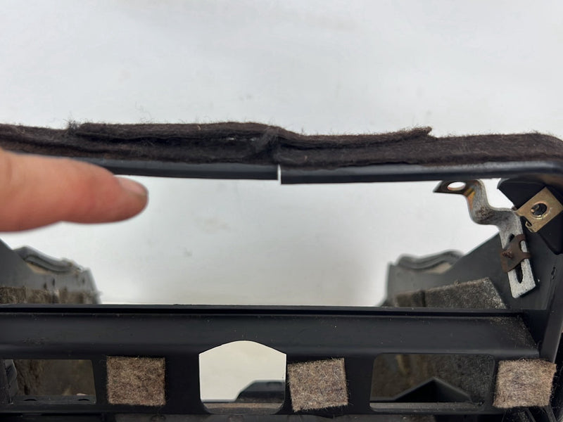 1983-1985 Porsche 944 Carpet Center Console Trim Black OEM #5546EM