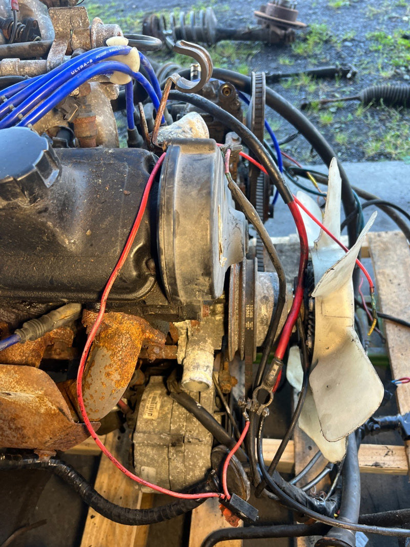 1986-1993 Volvo 240 244 245 B230F 4 Cylinder 2.3L 8V Engine *Running* OE #4218EM