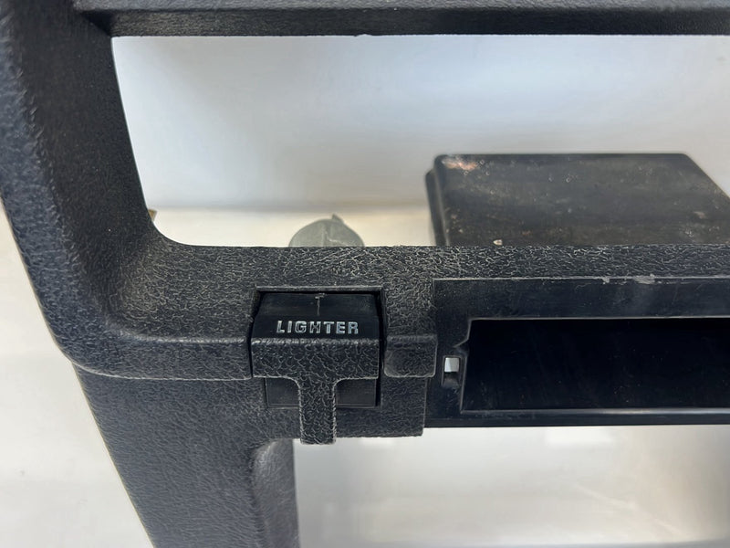 1975-1980 Volvo 244 240 Dash Center Stereo Surround Trim Black OEM #5281EM