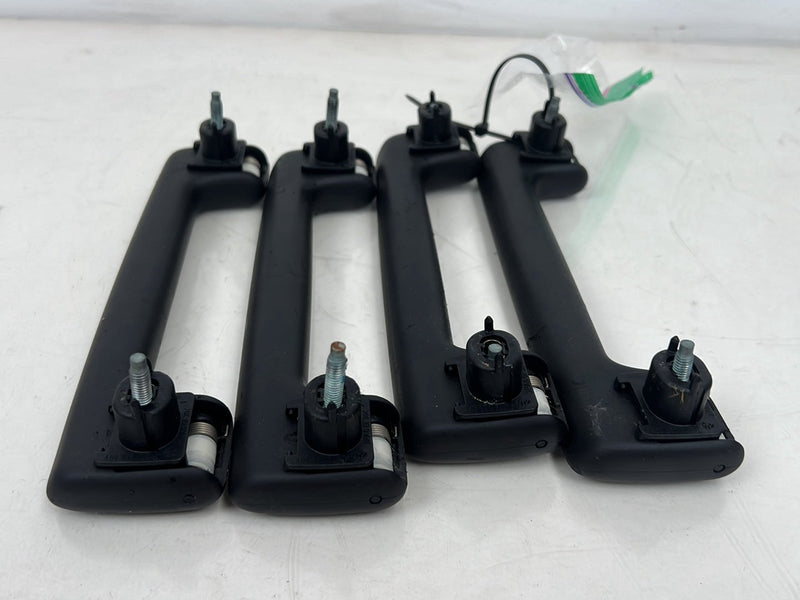 2001-2003 Audi S8 D2 A8 Overhead Front Rear Grab Handle Set of 4 Black OEM #6074EM