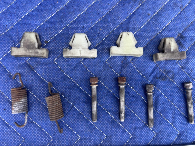 1980-1985 Cadillac Seville Left Right Headlight Hardware Bolts GM OEM #3415M