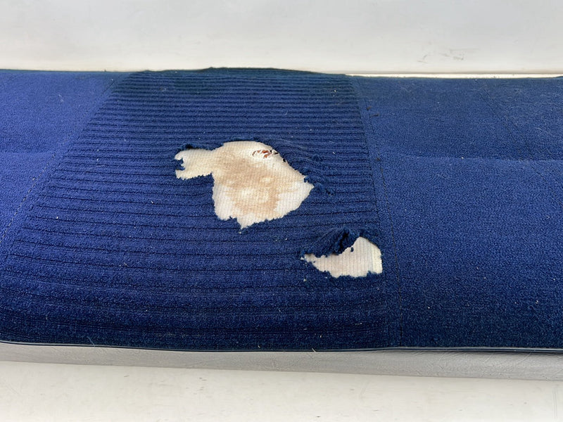 1975-1980 Volvo 244 240 *Sedan Only* Rear Bench Seat Blue Cloth OEM #5388EM