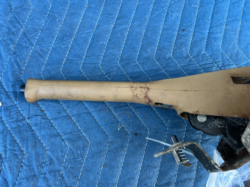 1986-1993 Volvo 240 244 Sedan Parking Emergency E Brake Lever Tan OEM #4204EM