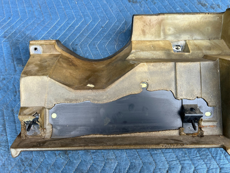 1986-1993 Volvo 240 244 245 Dash Left Knee Bolster Kick Panel Trim OEM #4384EM
