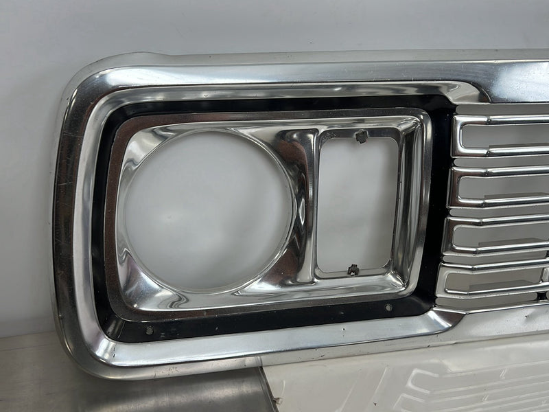 1977-1978 Dodge Truck Tin Front Grille D150 Pickup Aluminum Trim OEM ##6061EM