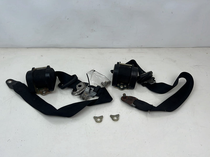 1983-1985 Porsche 944 Front Right + Left Seat Belt Retractor Set OEM #5648EM