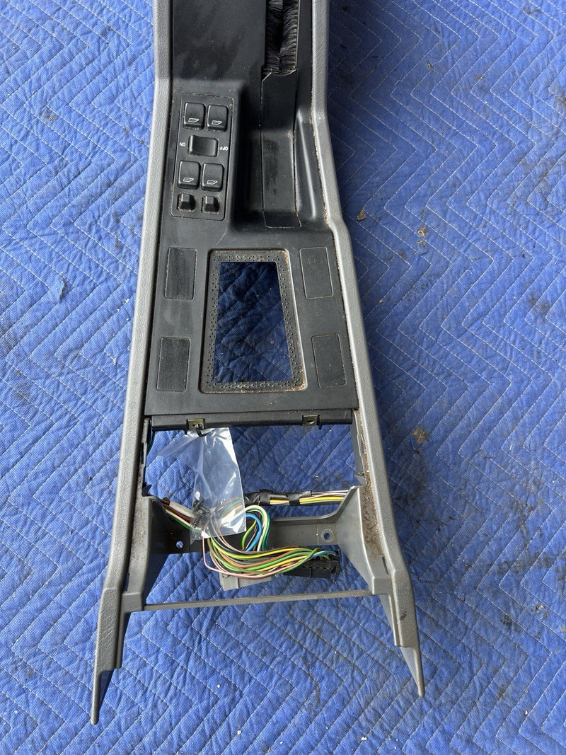 1993-1997 Volvo 850 850R Charcoal Center Console Assembly & Armrest OEM #4417E