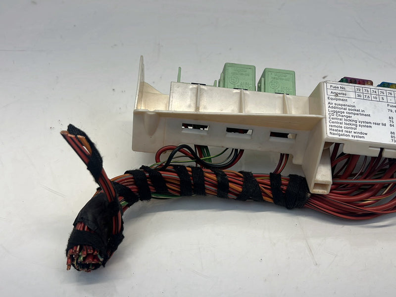 2006 BMW X5 E53 - Cabin Fuse Box PN: 69376749