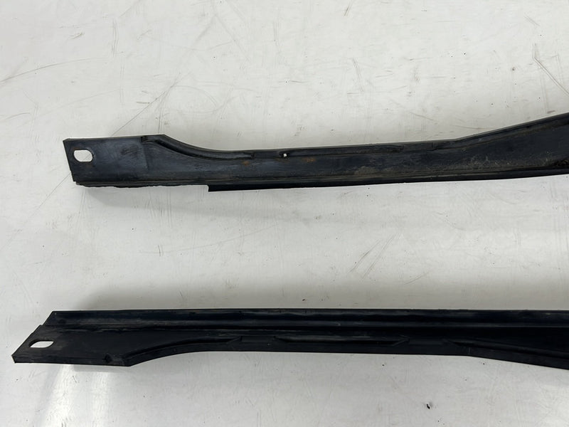 1986-1994 BMW 740iL E32 Front Bumper Radiator Headlight Trim Pair OEM #6766EM