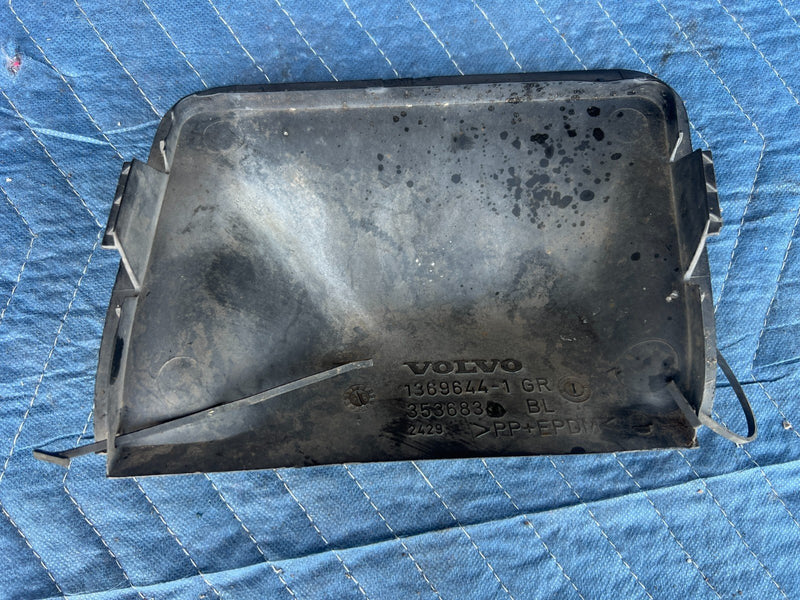 1992-1995 Volvo 940 740 Left Front Bumper Tow Hook Access Panel Trim OEM #3227EM