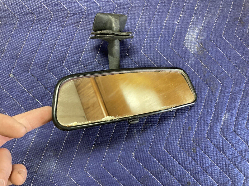 1982-1994 BMW E30 318i 325i Rear View Mirror Assembly Windshield OEM #2472M