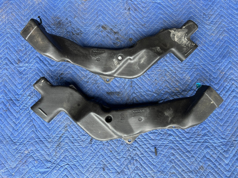 1992-1995 Volvo 940 740 HVAC Box to Floor Heat AC Duct Pair 9144170 OEM #3277EM