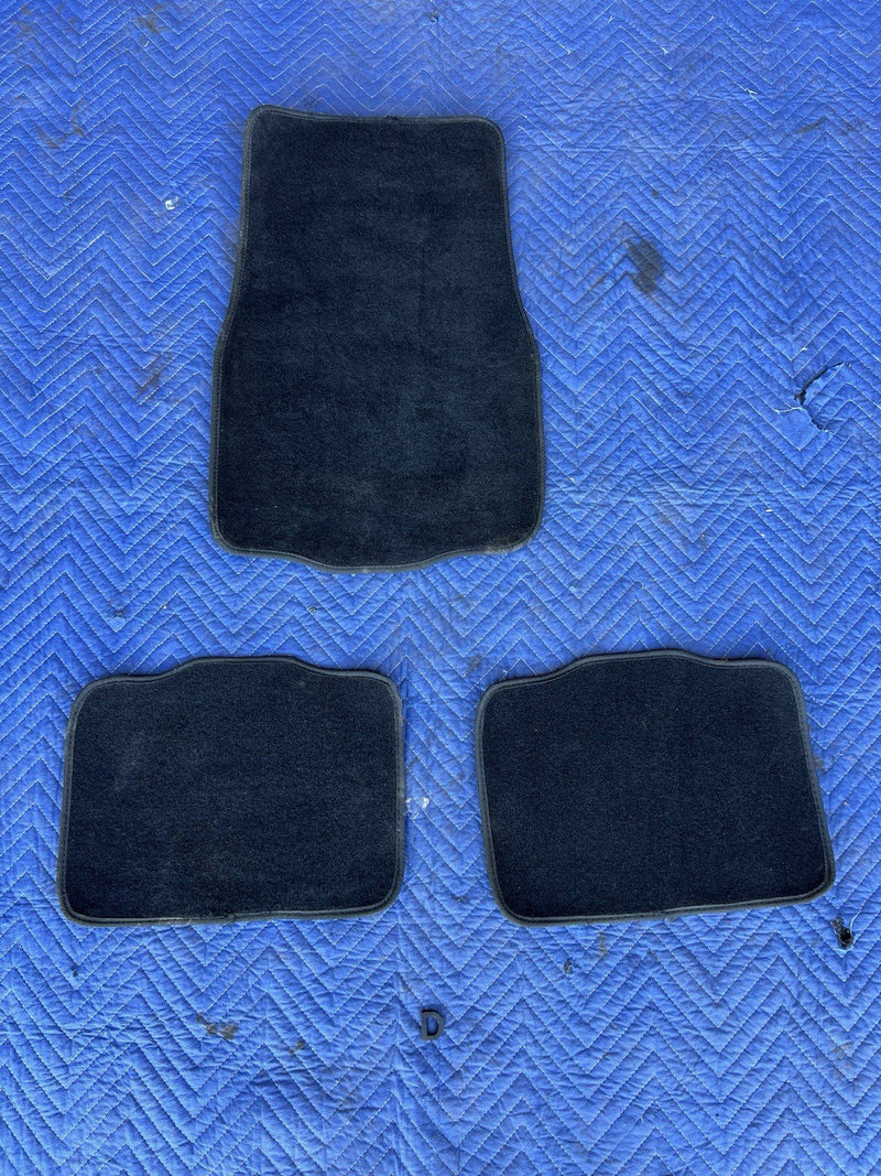 1998-2003 Jaguar XJR XJ8 X308 Black Carpet Floor Mats Passenger & Rear OE #4680E