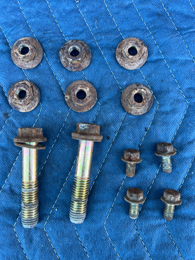 1986-1993 Volvo 240 244 Sedan Front Bumper Mounting Bolt Hardware OEM #4257EM
