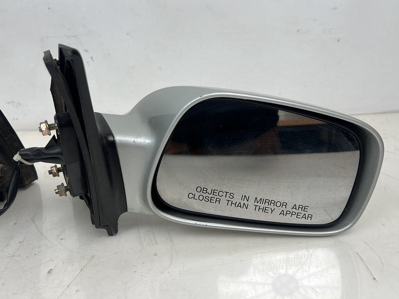 2003-2008 Toyota Corolla Left & Right Door Mirror Pair Silver OEM #6732EM