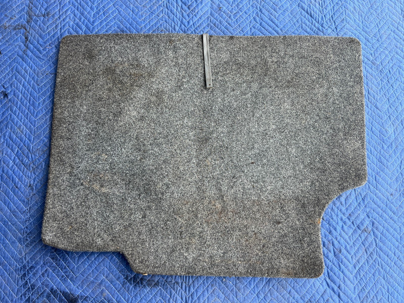 1989-1995 Volvo 740 940 Sedan Rear Trunk Carpet Panel Cover Gray OEM #3751EM