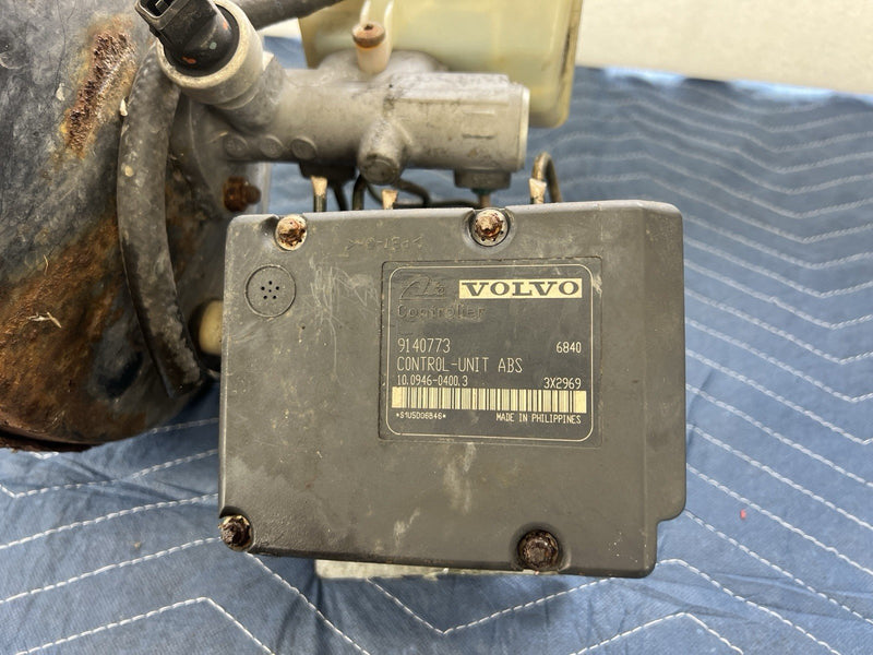 1993-1997 Volvo 850 850R Brake Booster ABS Block & Master Cylinder OEM #4545E