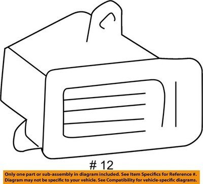 1997-2001 Lexus ES300 Passenger Right Dash Air Vent AC Heat 55670-33070 #2409E