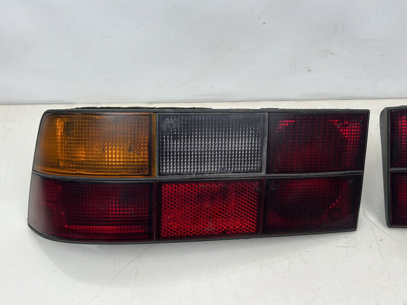 1983-1985 Porsche 944 Smoked RH LH Tail Light Lamp Pair OEM #5539EM