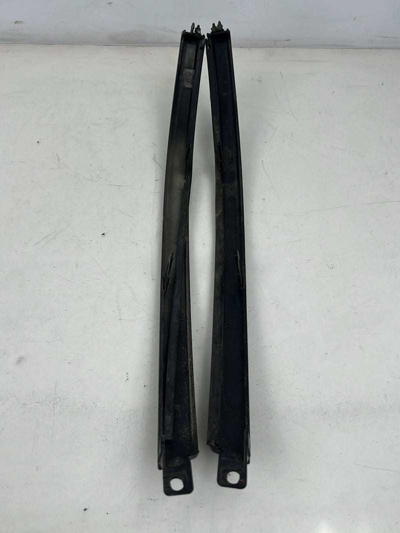 2001-2003 Audi S8 D2 A8 Lower Left & Right Headlight Trim Molding Black OEM #6080EM