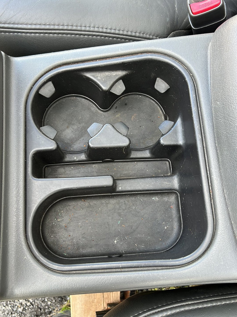1999-2006 Chevrolet Silverado Front Seat Gray Leather Center Console OEM #5615EM