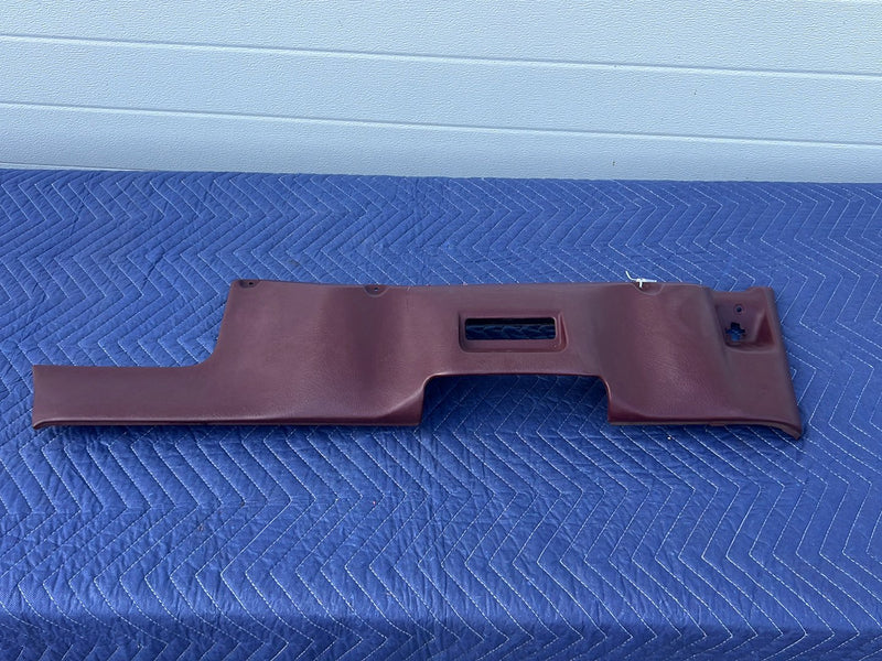 1995-1999 Chevrolet Silverado GMC Driver LH Knee Bolster Trim Maroon OEM #5489EM